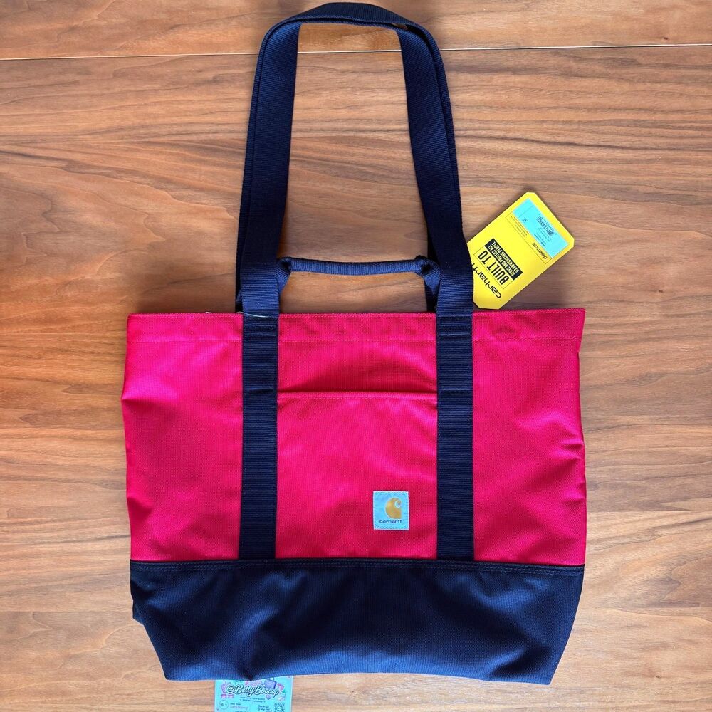 Carhartt Classic 18L Open Tote Bag CB0579 Industry Red (New With Tag)